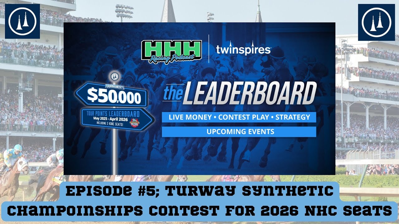 THE LEADERBOARD, Ep. 5 ; TwinSpires Contest Talk / Turfway Syn. Championships