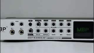 Syaudio LX9 Pre-amplifier Professional Karaoke Pre-effector