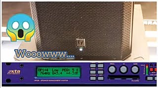 Cek xta 226 dengan speaker elektro voice