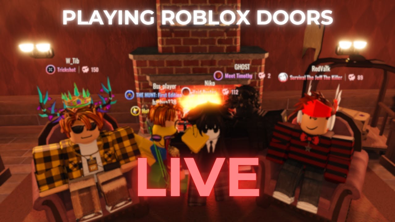 PLAYING ROBLOX DOORS FLOOR 2 NEW UPDATE!! - YouTube