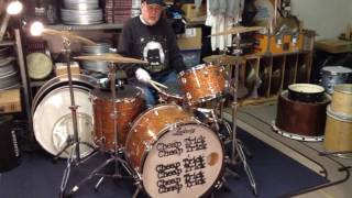 Bun E. Carlos’s Ludwig Bun E. Carlos Signature Model Drum Set