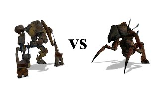 Half-Life 2: Dog vs Antlion Guard