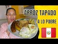 COMO PREPARAR ARROZ TAPADO A LO POBRE/COMIDA FÁCIL Y RÁPIDA 🇵🇪