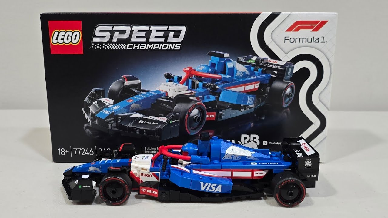 Lego Speed Champions Visa Cash App RB Formula 1 Set 77246 Review