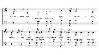 When We All Get to Heaven - A Cappella Hymn chords