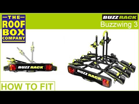 BUZZ RACK Buzzwing 3- Tow bar bike 