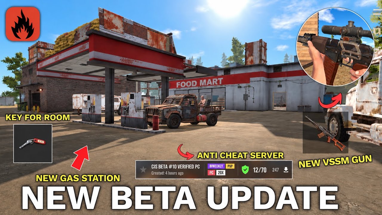 HUGE Beta Update In OXIDE | Anti CHEAT SERVERS, NEW Gas Station - Oxide: Survival Island