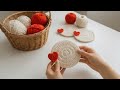 DIY Crochet Heart Coaster | Perfect Crochet Gift Idea for Beginners | How to Crochet a Heart Coaster