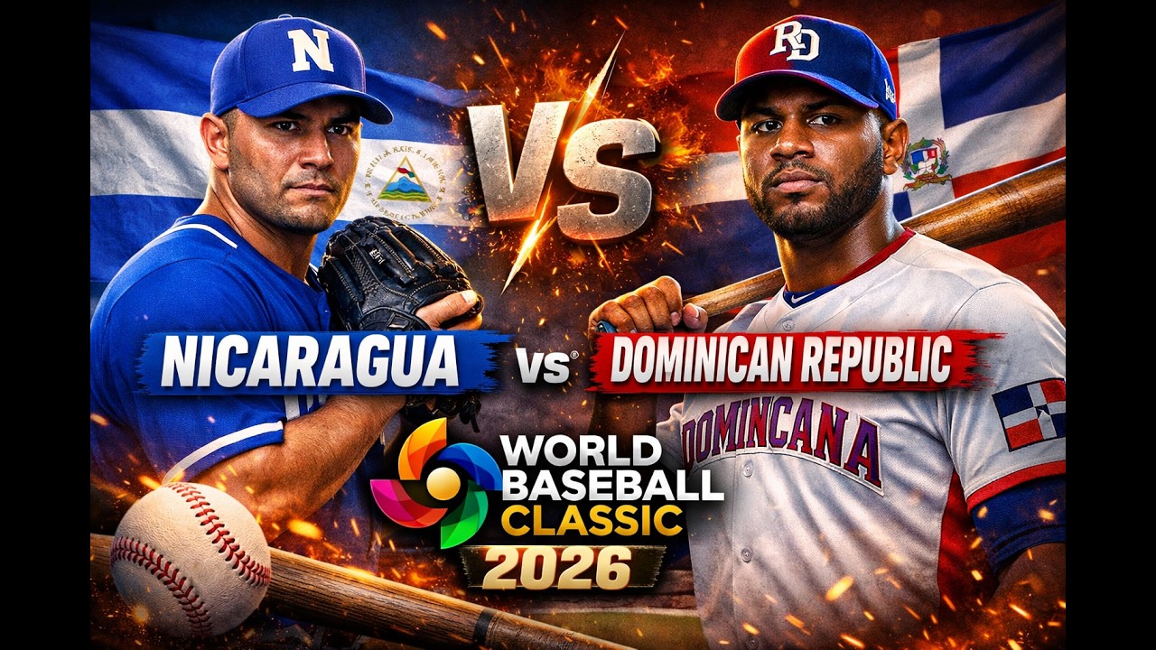 Last innings Nicaragua vs Dominican Republic WBC 2026 LIVE