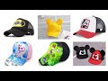 Aliexpress kids caps,Batman, Elsa Frozen,Spiderman,Mickey Mouse, Minnie, Hulk,Paw Patrol , Peppa Pig