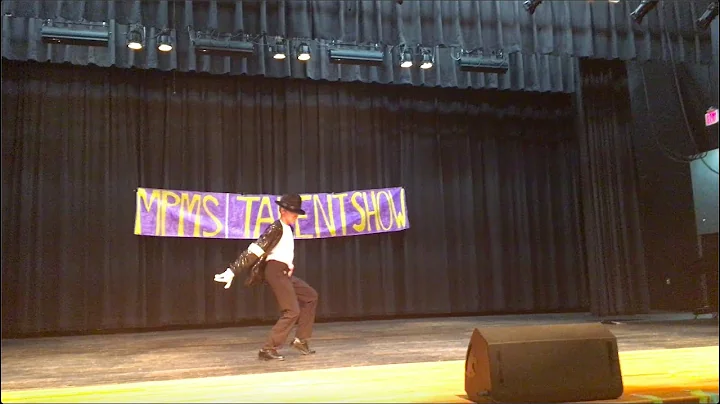 7th grader performs Michael Jackson Talent show at...