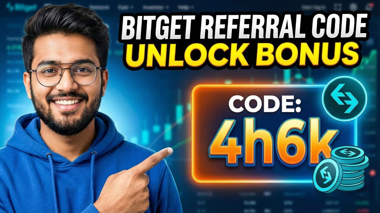Bitget Referral Code 4h6k How To Use And Earn In 2026 "4h6k" | Crypto Horizon