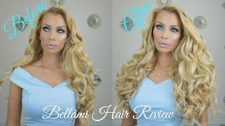Hair Extensions 101 Bellami Review More Clipzui Bellami Hair Extentions Review Lilly Tutorial