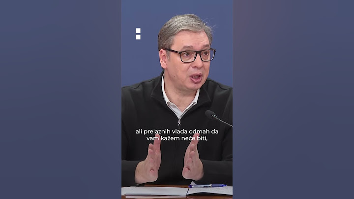 Vučić: U narednih deset dana odluka o izborima ili sastavljanju nove vlade