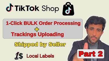 TikTok Shop Bulk Order Processing & Tracking Uploading | Local Labels | Part 2