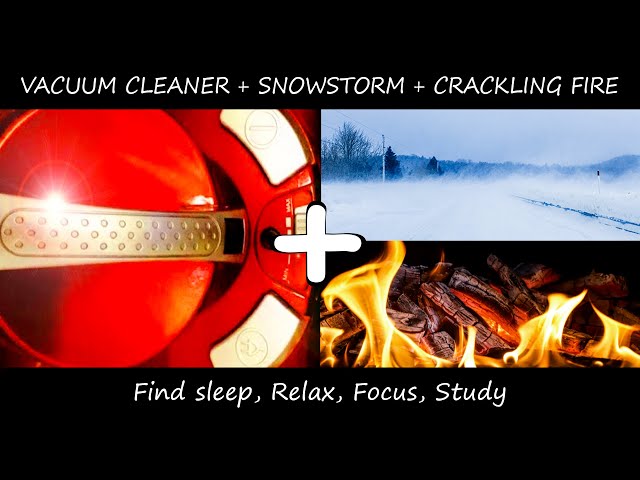 AFTER WINTER STORM CLEANING ASMR VACCUUM SOUNDS