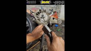 Dismantle the Mio M3 motorbike engine which makes a really rough sound