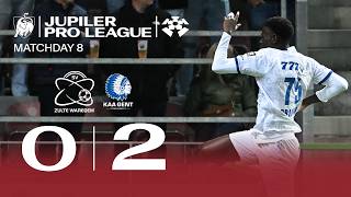 Zulte Waregem vs Gent highlights (0-2) - Jupiler Pro League