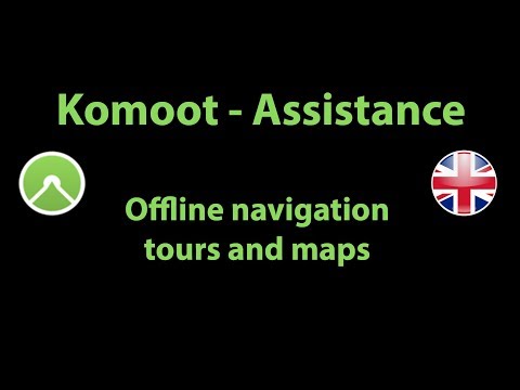 Komoot assistance - offline tours and maps