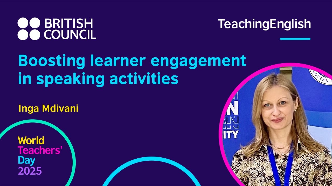 Boosting learner engagement in speaking activities - YouTube