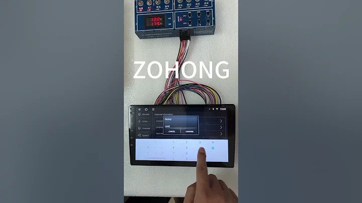 7862 TS10 Settings Close Main interface Display Small Window Carplay Android Auto Head Unit Radio