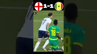international friendly match ENGLAND VS SENEGAL!#football #soccer #fifaworldcup