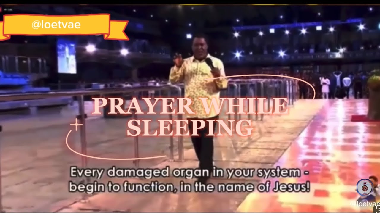 MOST ANOINTED  PRAYER WHILE SLEEPING 🛌