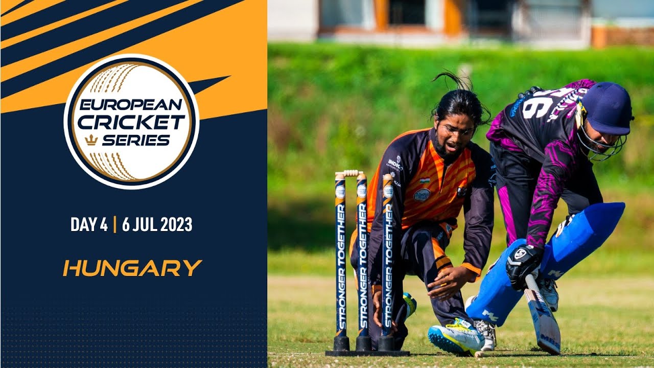 🔴 ECS Hungary, 2023 | Day 4 | T10 Live Cricket | European Cricket
