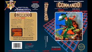 NES Commando USA Action Replay  playthrough