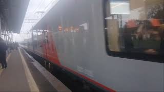 Скоростной Электропоезд Ласточка ЭС2ГП-012 До станции Москва Отправляется с платформы Обухово
