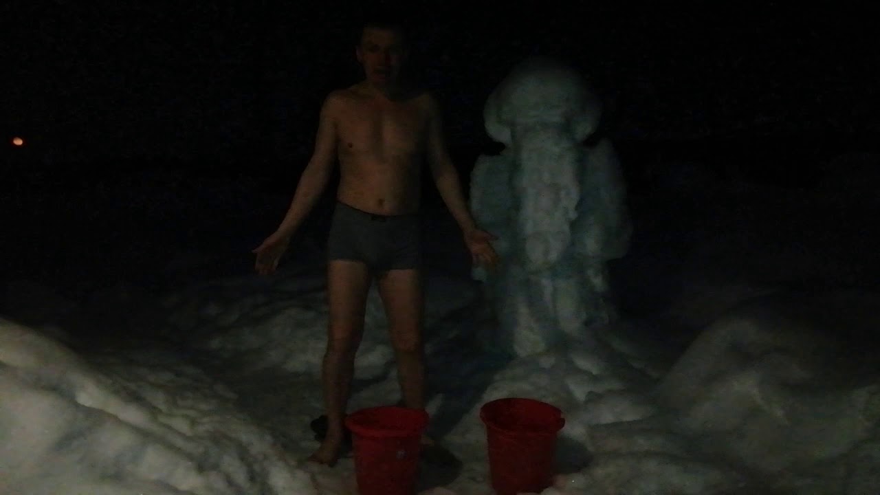 Моё лечение холодной водой. - YouTube