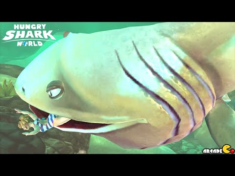 Biggest Mouth Shark Arctic Ocean Explore - Hungry Shark World - YouTube
