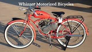 Pair of Whizzer Motorized Bicycles