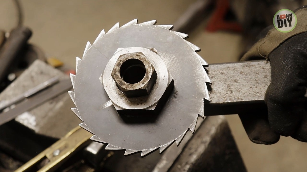 Motorcycle homemade tire changer