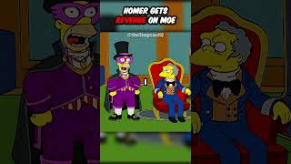 Homer Gets Revenge on Moe 😤😮 #simpsons #shorts
