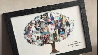 Tree shaped photo collage frame | vasu colour lab | andhrapradesh| personalized/customized gifts screenshot 5