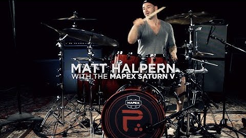 Matt Halpern with the Mapex Saturn V