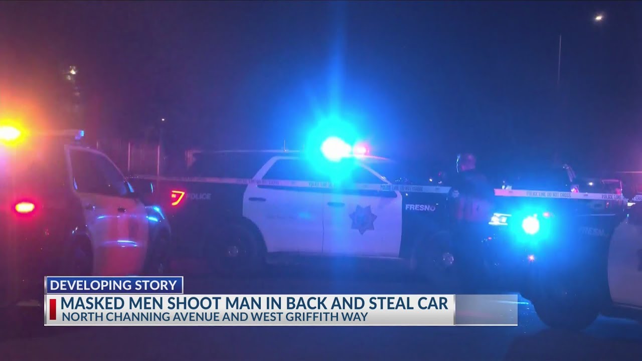 Suspects sought after shooting man, stealing vehicle in Fresno