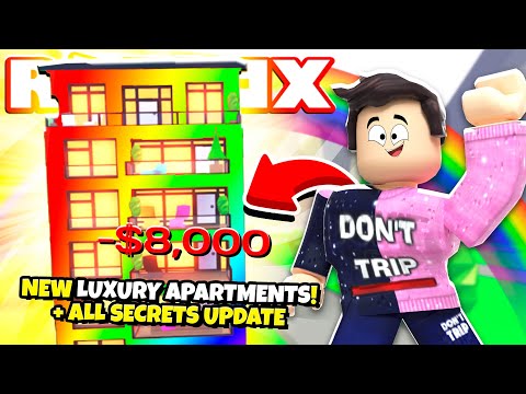 ALL NEW LUXURY APARTMENTS and SECRETS in Adopt Me! NEW Adopt Me Apartment Update (Roblox)