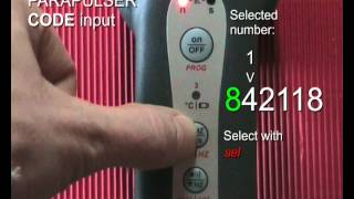Parapulser CODE input