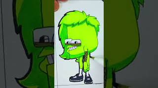 Drawing Alphabet Lore Human (Poor) D / Uncomplete Humanized Alphabet Lore Transform/ #drawing