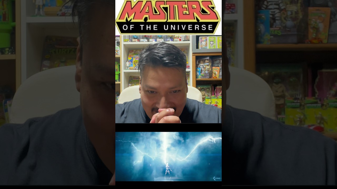 Reacción de la película de he man 