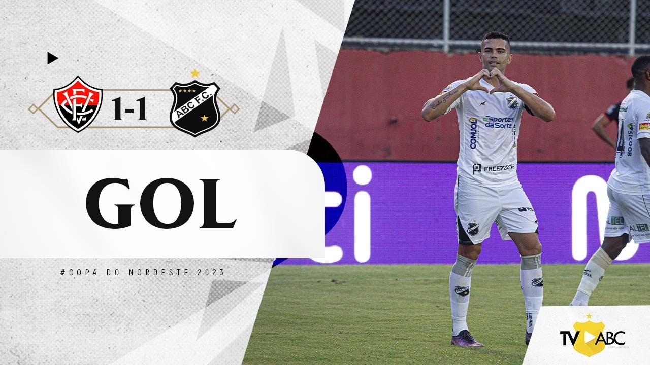 #CopaDoNordeste2023 | GOLS - Vitória/BA 1 x 1 ABC - 18/02/2023