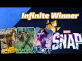Luke Aurora is an INFINITE CONQUEST WINNER! | Marvel SNAP Deck Highlight