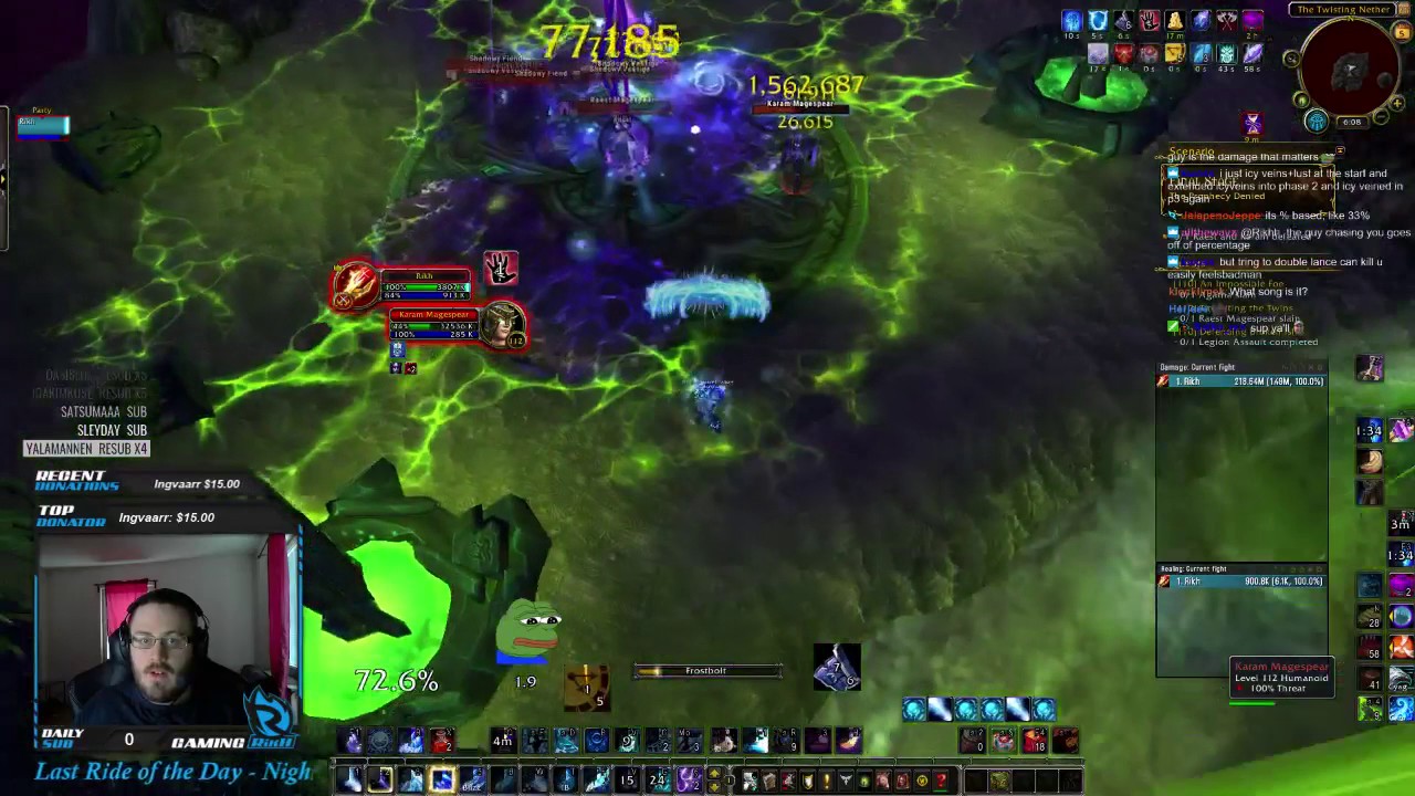 7.2 Frost Mage Artifact Solo Challenge