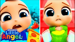 Is It Hot? Or Cold? Little Angel & Cocomelon Nursery Rhymes