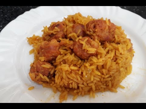 ARROZ COM LINGUIÇA, ALMOÇO RÁPIDO E PRATICO