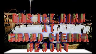 | The ice-skating rink at GSR, Reno – with Ganesh & The Road Company from downtown Reno |