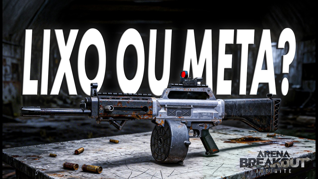 JOGUEI SOMENTE de ESCOPETAS no ARENA BREAKOUT!