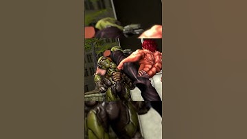 Doom Slayer vs Yujiro Hanma  #doomslayer #baki #shorts